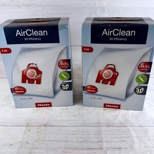 Miele AirClean 3D Efficiency FJM Vacuum Cleaner Bags 4 + 2 Filter (set of two)